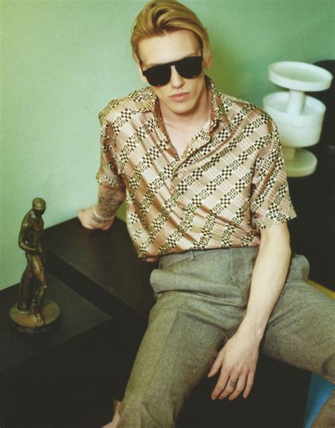 Jamie Campbell Bower for Fendi Eyewear 